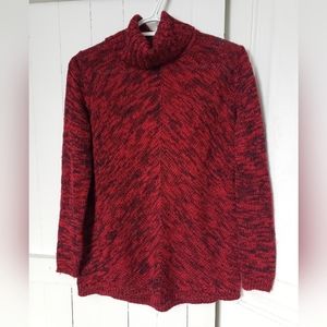 ⚘2 for $16 Red Knit Turtleneck Sweater